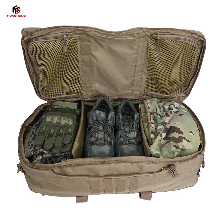 Tan Color Tactical Bag Inner Compartment 2