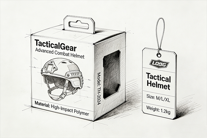 Tactical Helmet Packing Custom