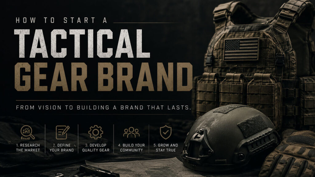 how to start a tactical gear brand