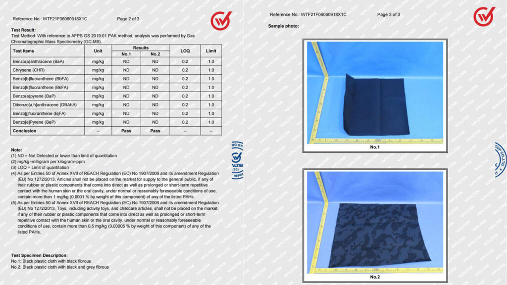 Tactical vest quality assurance and testing process