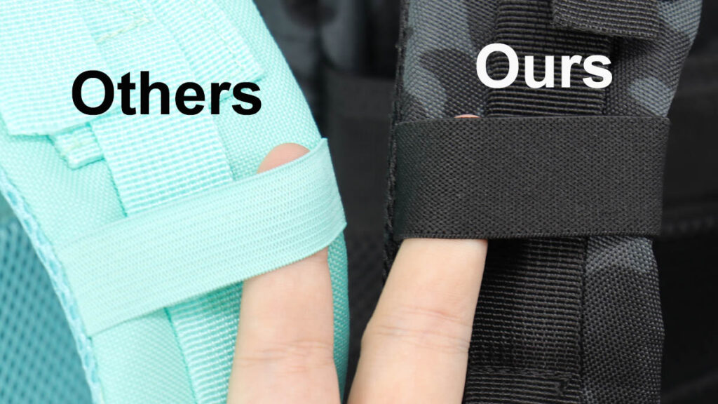 tactical gear material comparison including nylon webbing and buckles