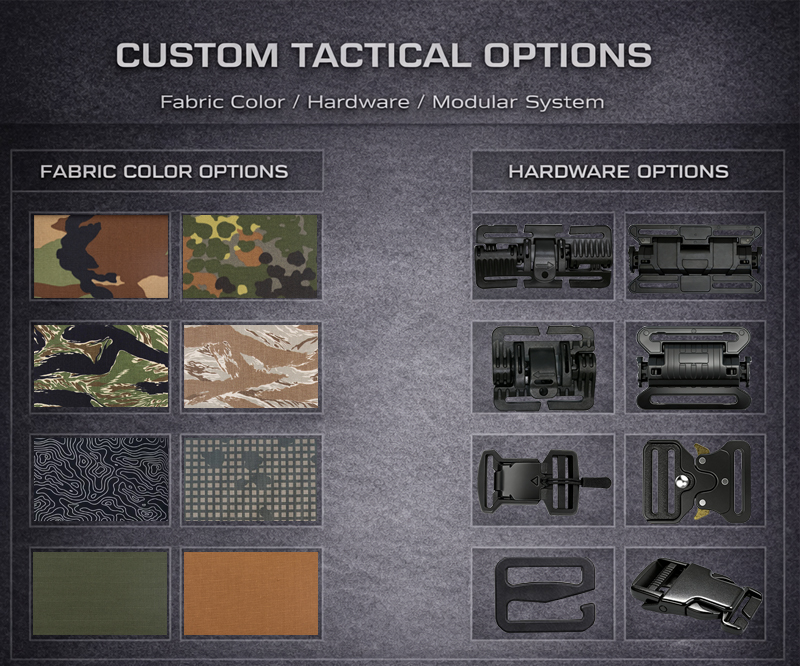 Tactical vest Customized Options